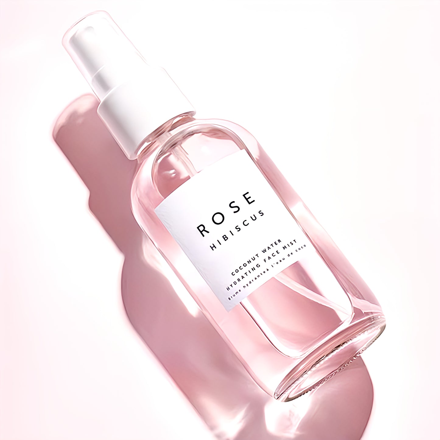Água Facial Hidratante Orgânica – Rosa