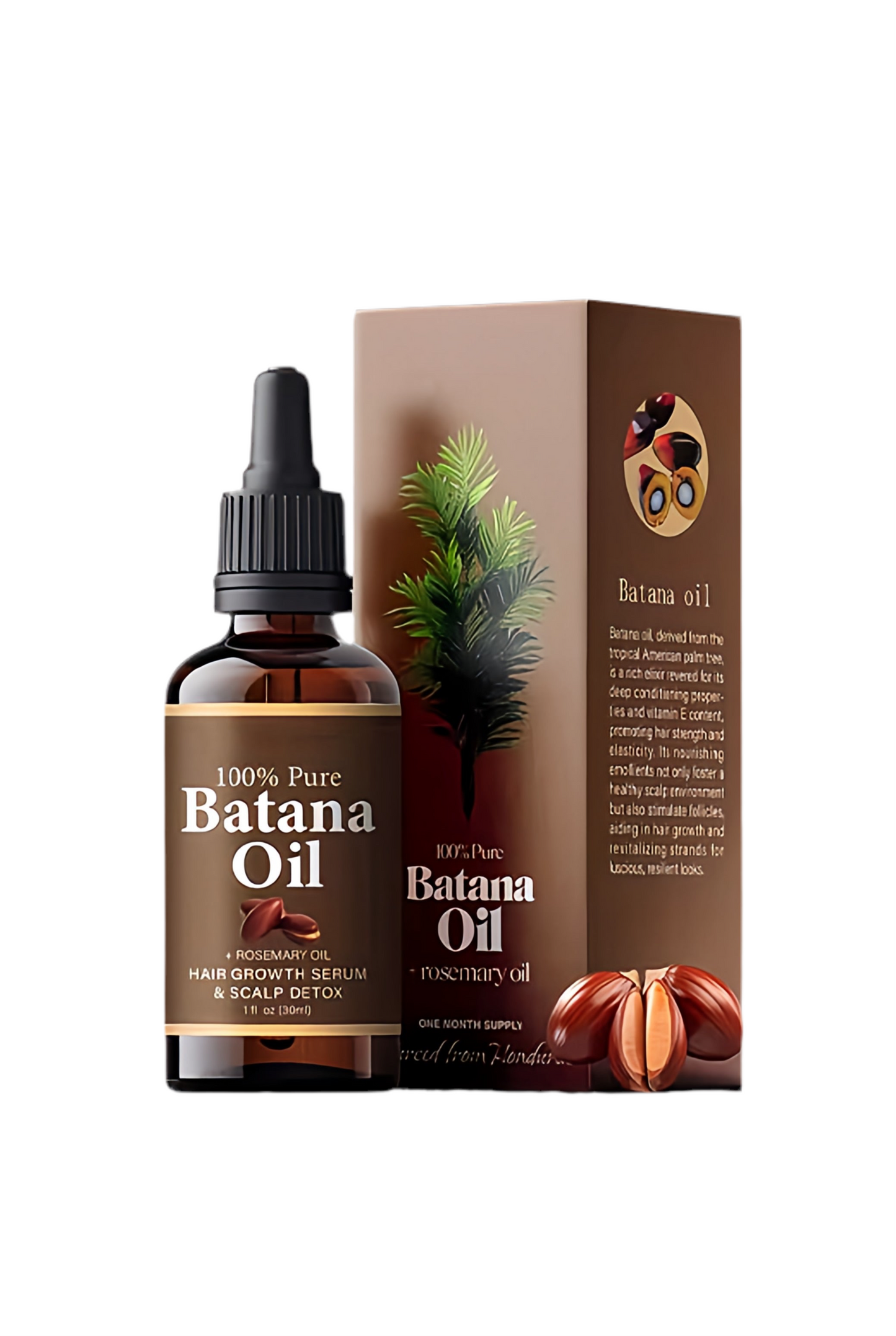 Trésor ancestral pour cheveux – Huile de Batana 100 % Pure